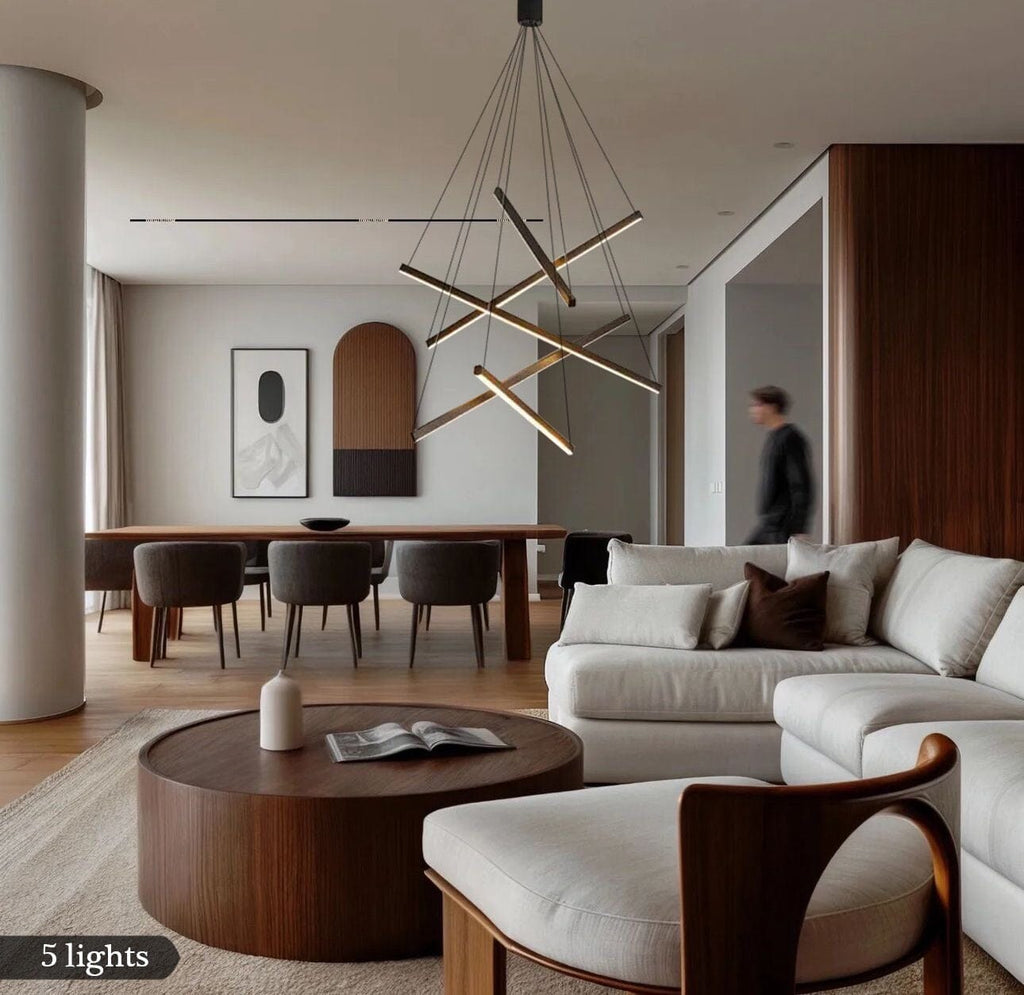 Alvora | Contemporary Duplex Chandelier