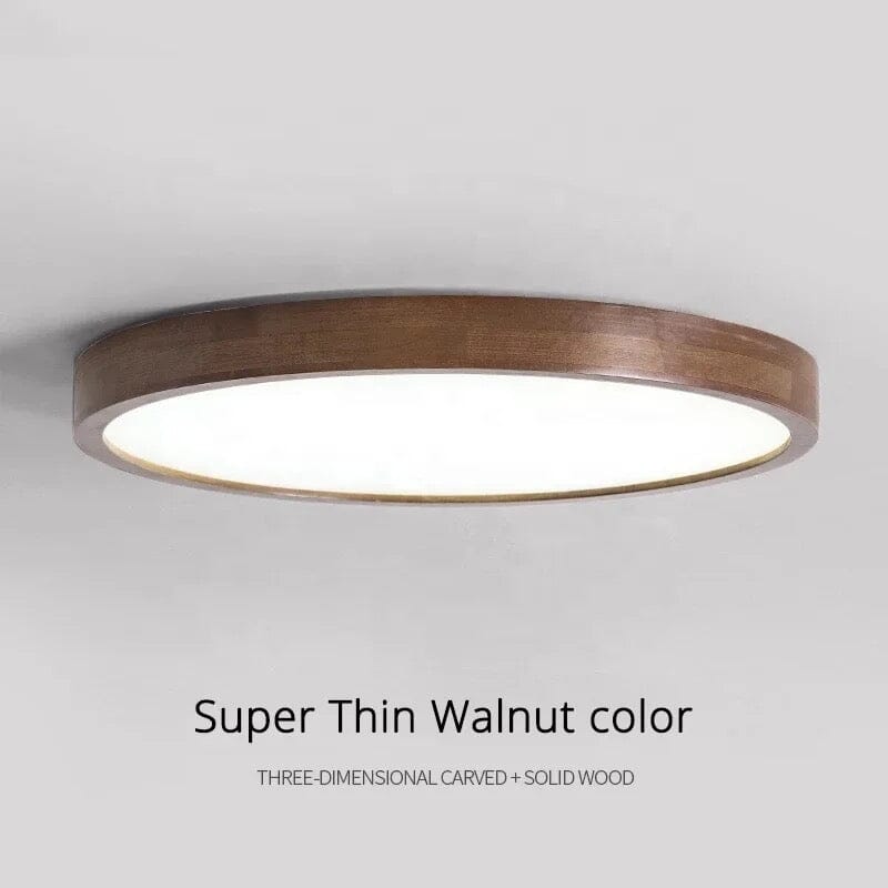 Luminor | Nordic Oak Ceiling Lights With Acrylic Shade