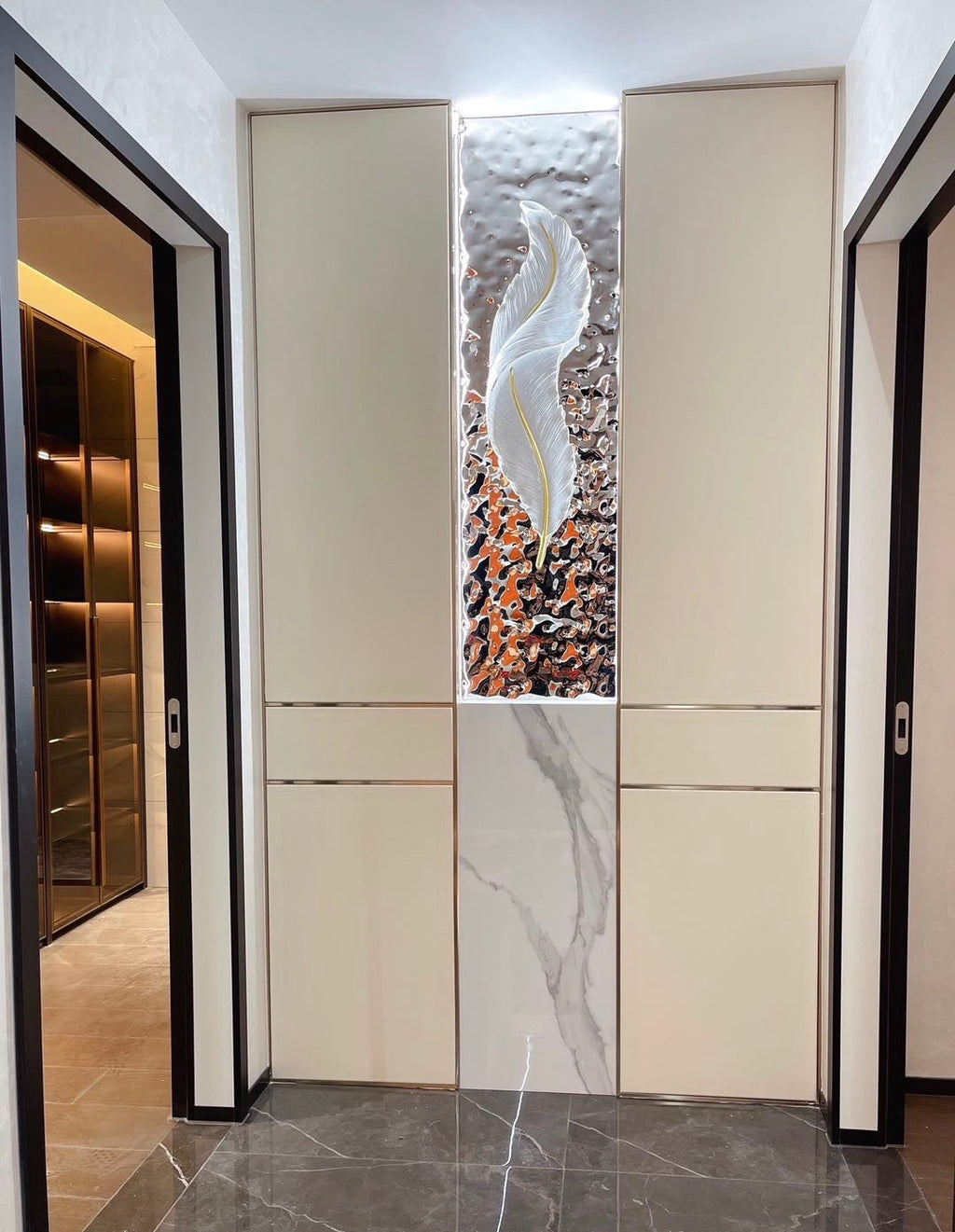 NyraFeather LED Wall Light Nordic Decorative Wall Lamp For Living Areas