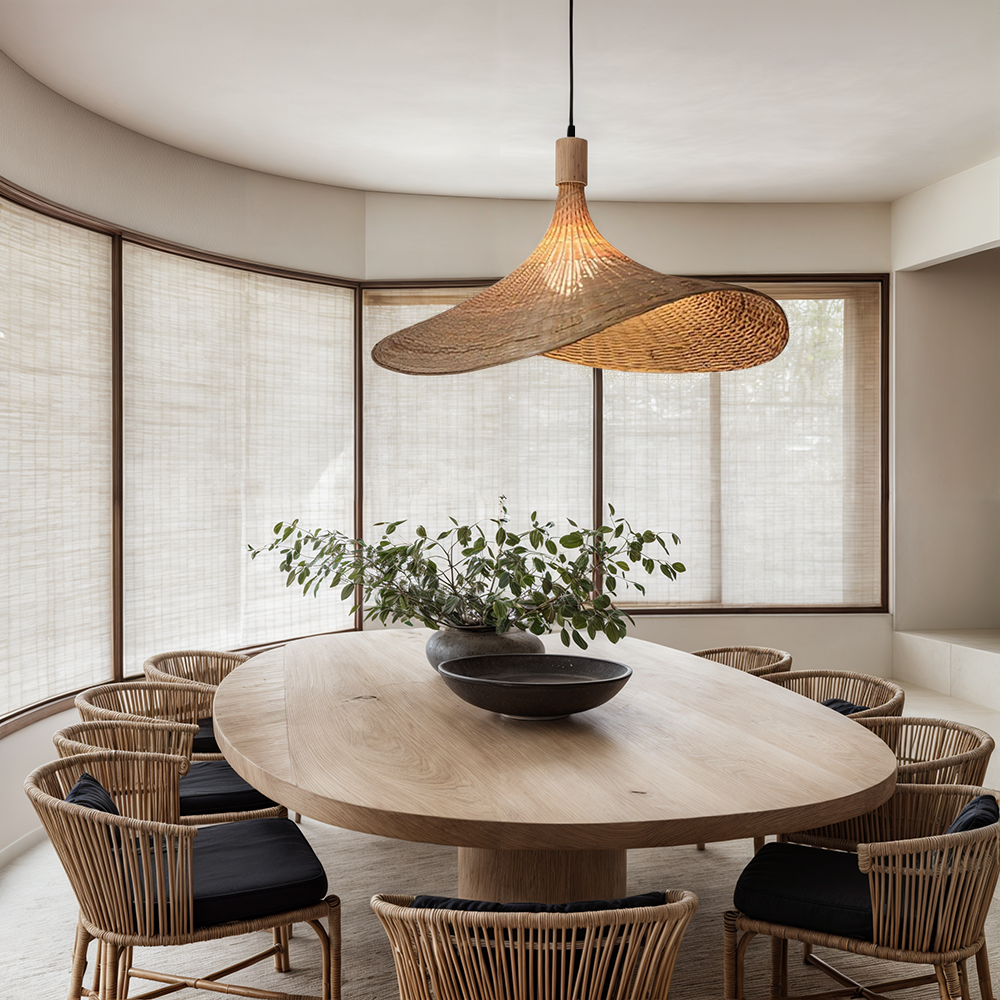 مصباح رين الخيزران