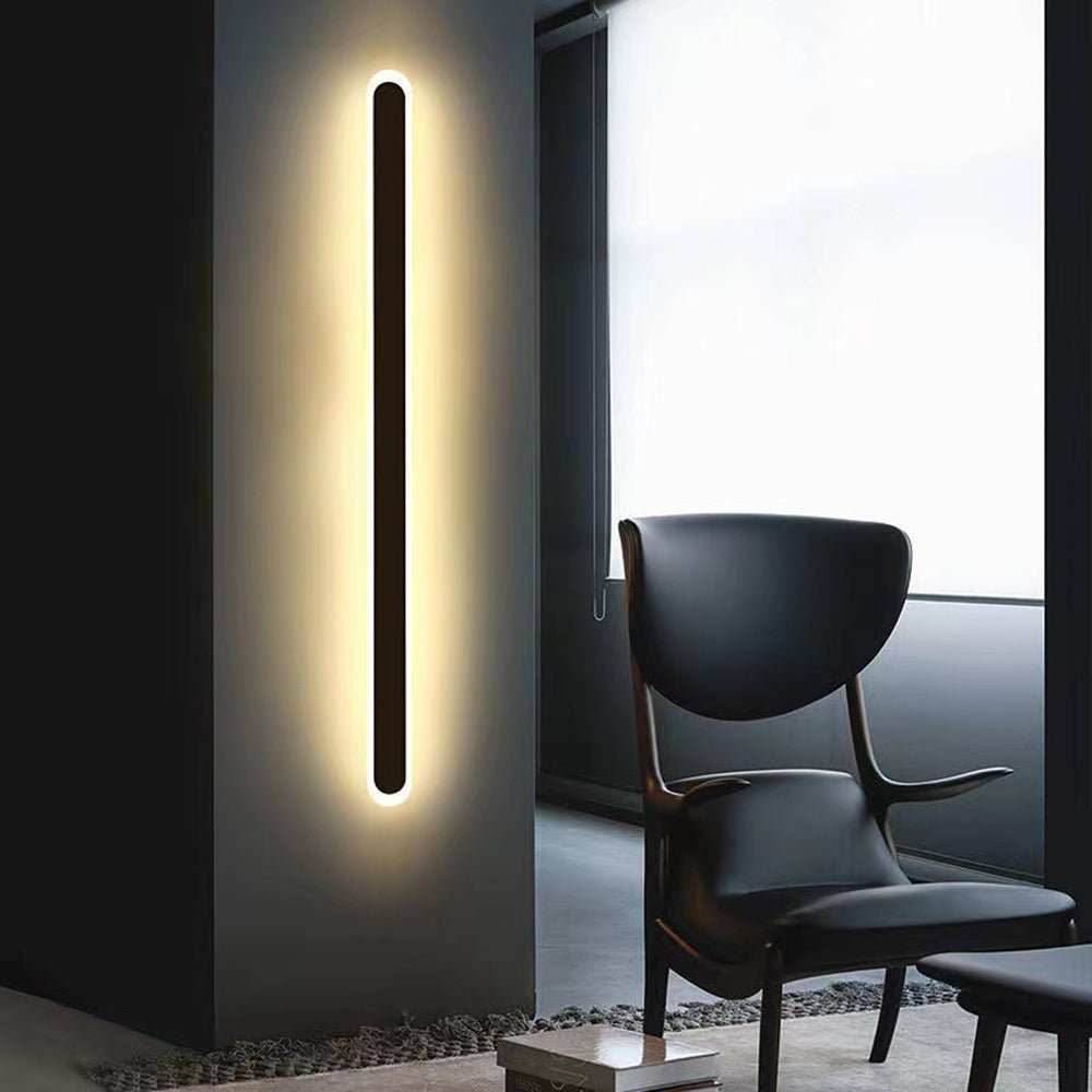 Edgardo | Outdoor wall light made of aluminum and acrylic – IP65 waterproof, minimalist design