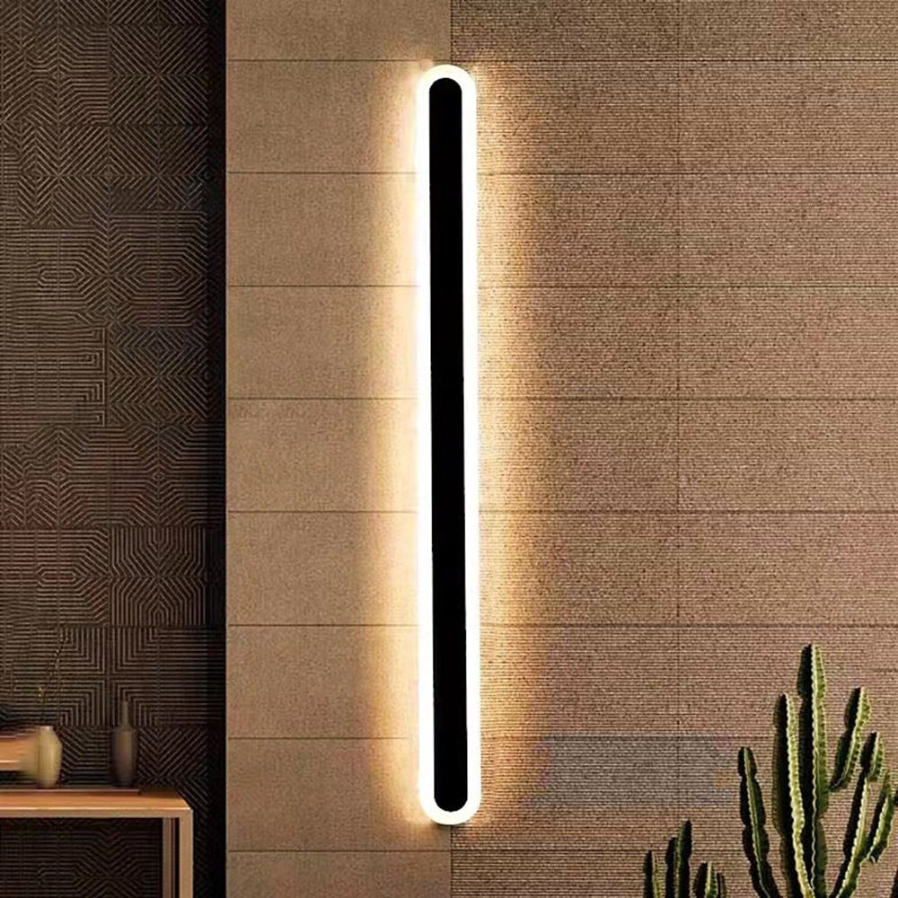 Edgardo | Outdoor wall light made of aluminum and acrylic – IP65 waterproof, minimalist design