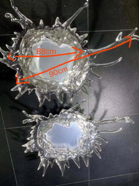 ウォータースプラッシュLEDミラーランプ