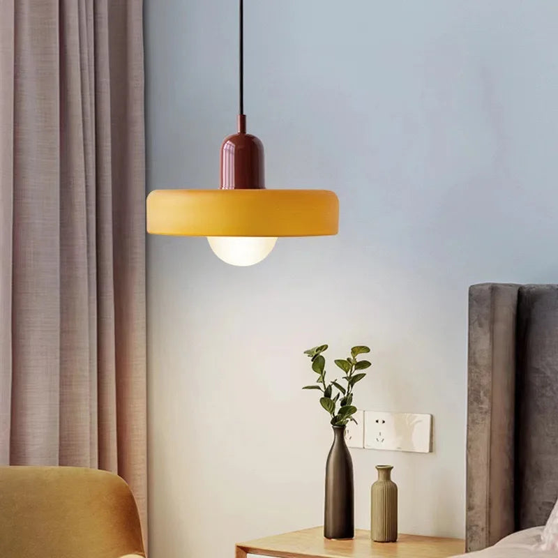 Flower pot pendant lamp