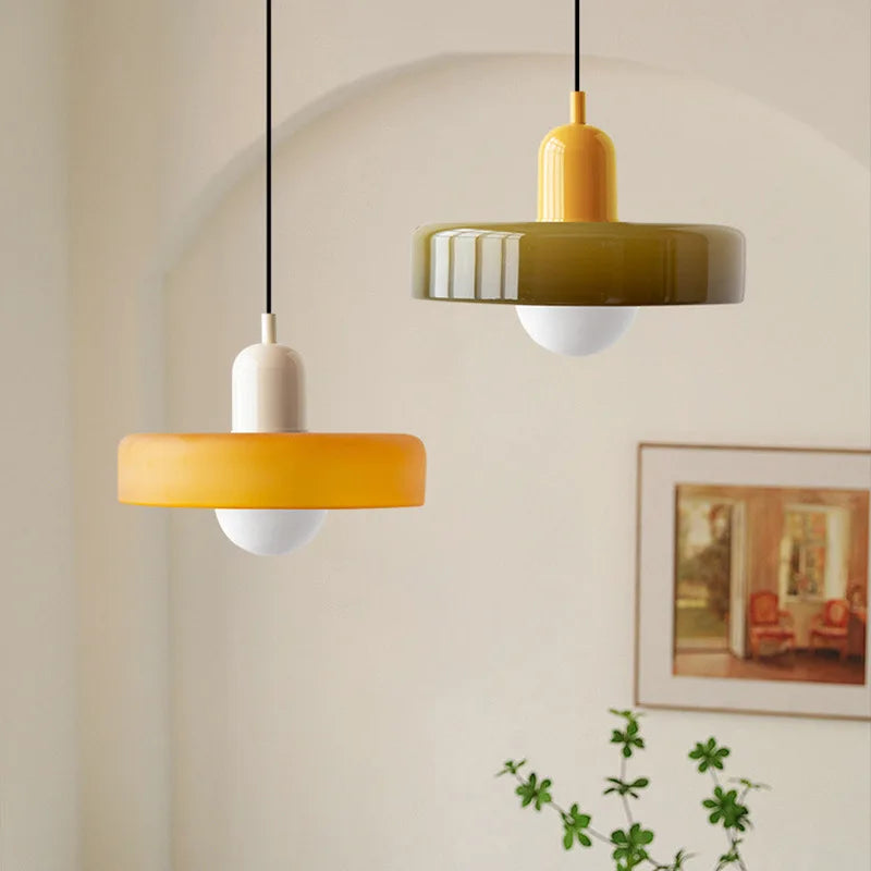 Flower pot pendant lamp