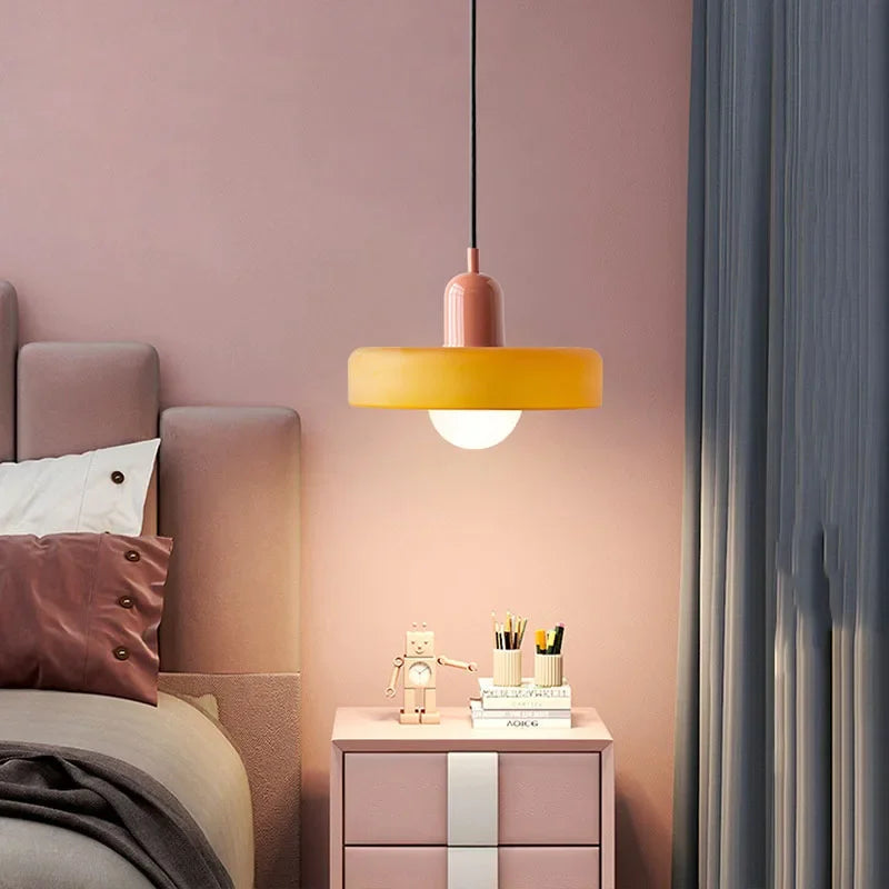 Flower pot pendant lamp