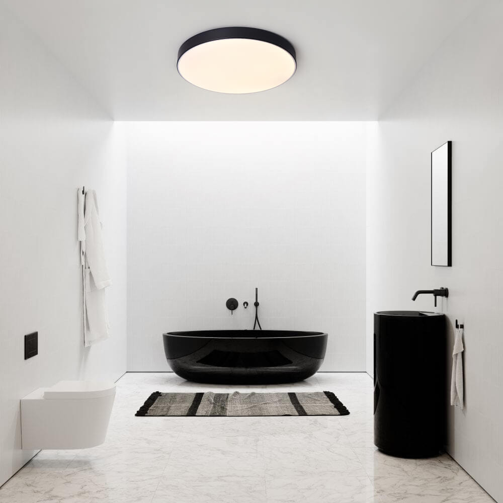 嵌入式吸顶灯 | 现代LED家用照明设计