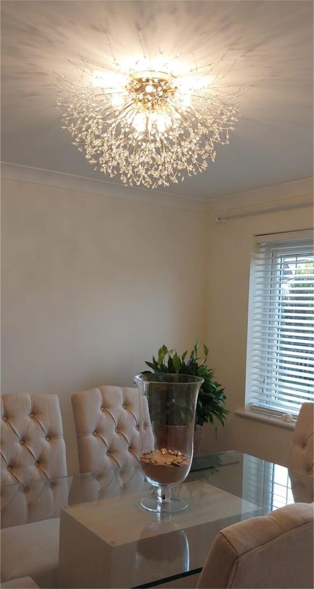 嵌入式吸顶灯 | 珍珠灵感设计，适用于客厅和餐厅