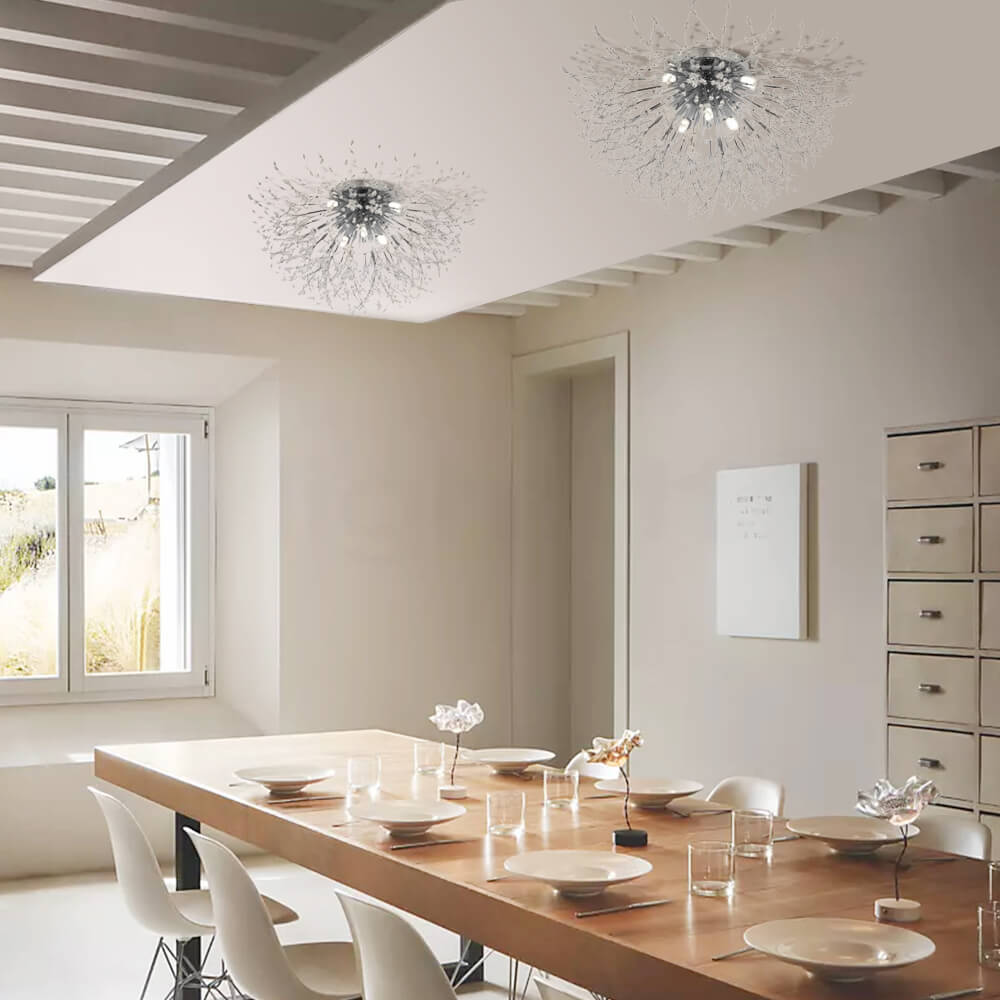 嵌入式吸顶灯 | 珍珠灵感设计，适用于客厅和餐厅