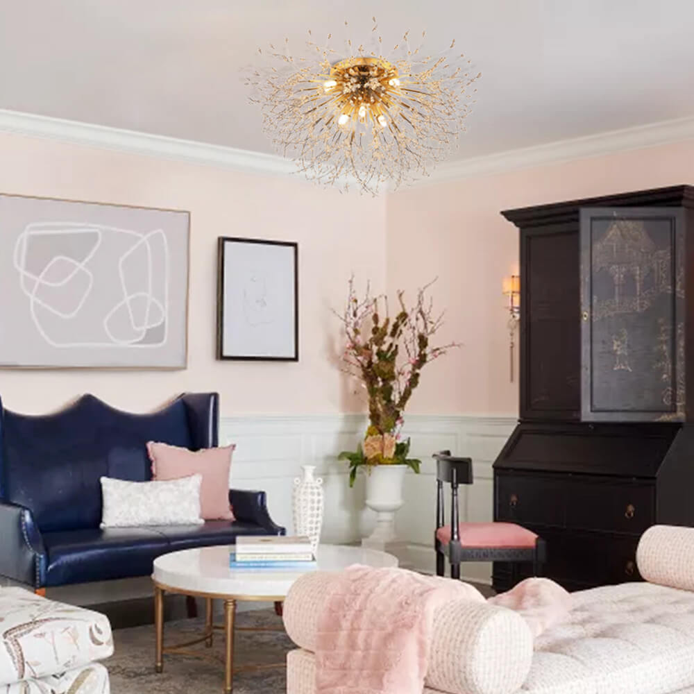 嵌入式吸顶灯 | 珍珠灵感设计，适用于客厅和餐厅