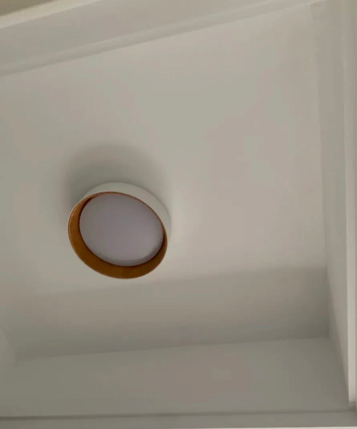 NovaLume Woodgrain Ambient Flush Mount Ceiling Lights