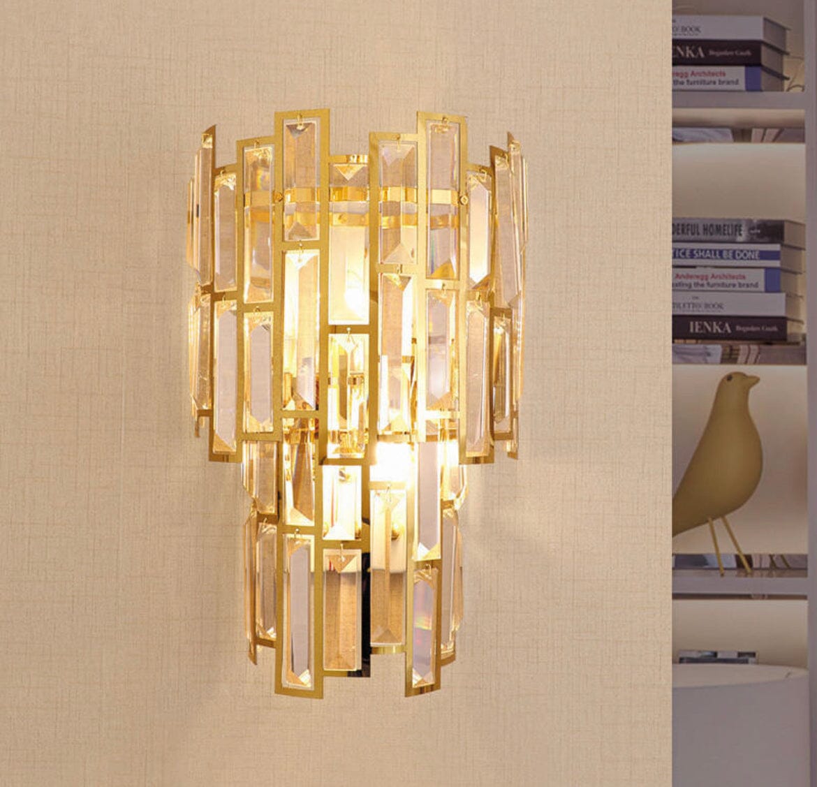 NovaLuxe Nordic Wall Sconce With Warm Ambient Light