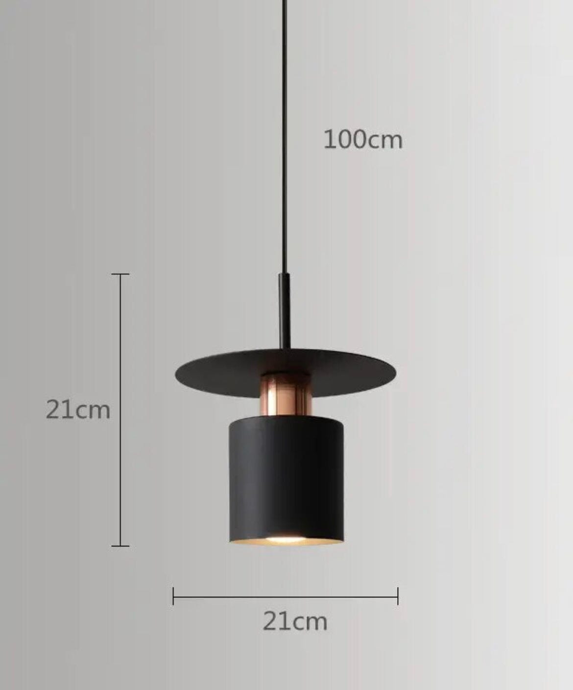 Aureli Minimalist LED Pendant Light for Warm Ambience