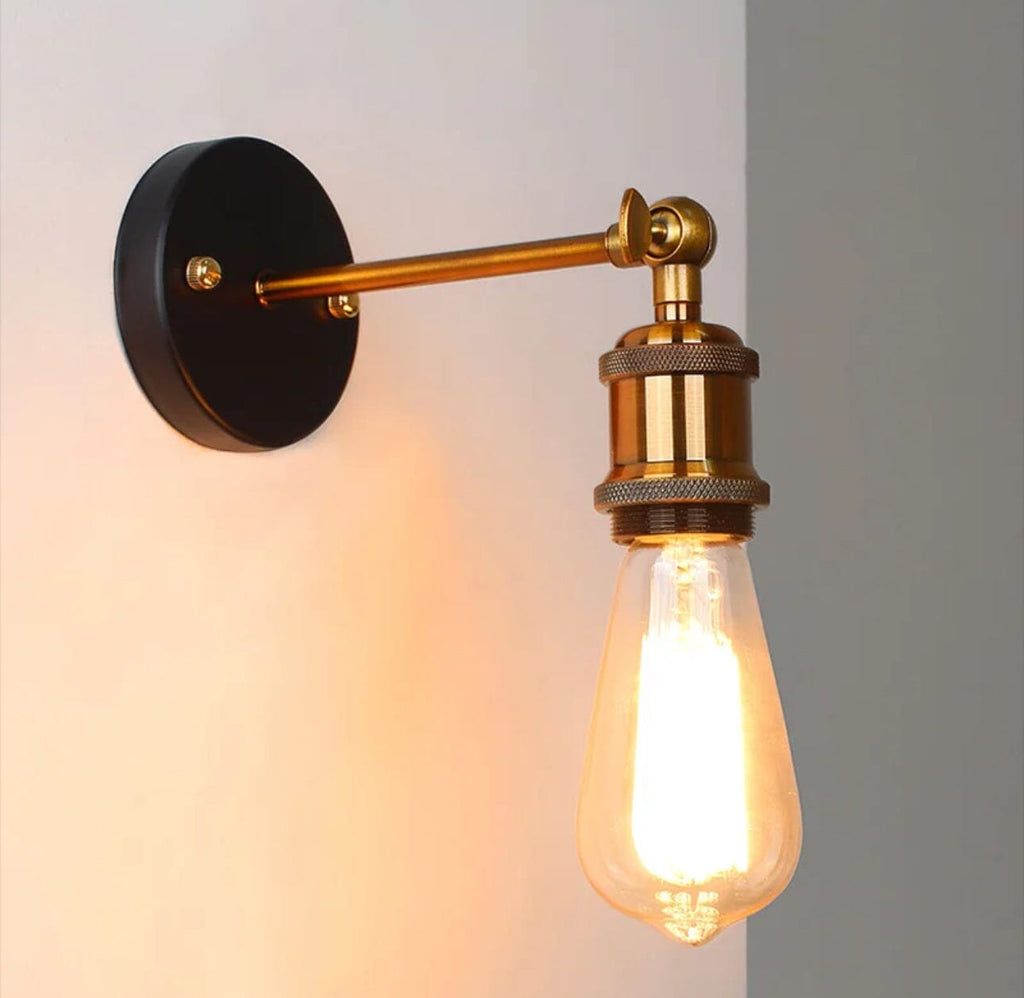 NovaLume Retro Bulb Wall Lamp With Nordic Minimalist Charm