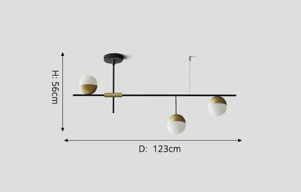 Alora | Lustr ve tvaru fazole