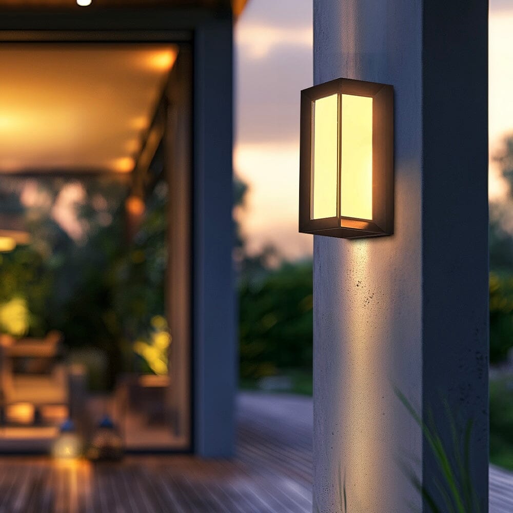 Aurea Lantern Outdoor Wall Light for Garden and Entry
