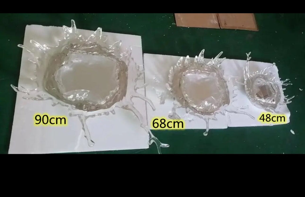 ウォータースプラッシュLEDミラーランプ