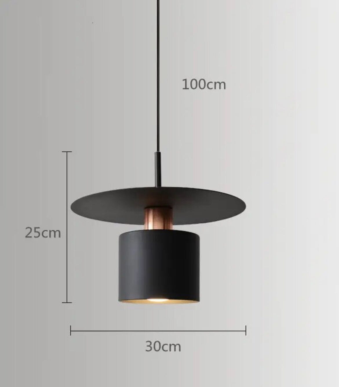 Aureli Minimalist LED Pendant Light for Warm Ambience