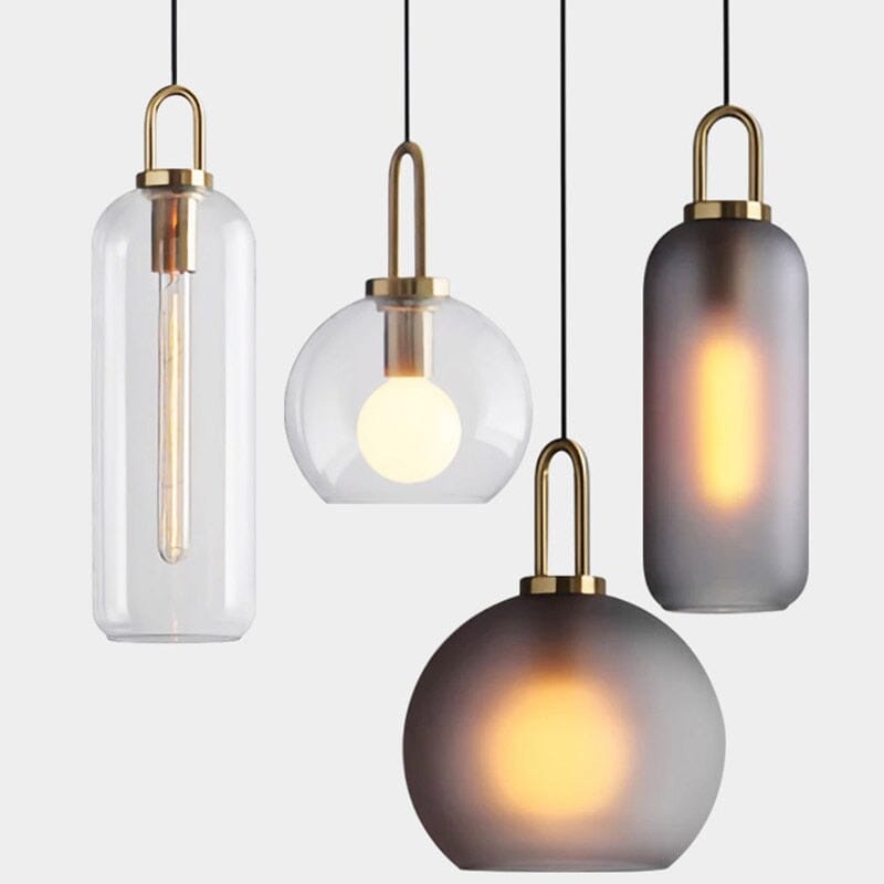 Aeris Cylindrical Glass Pendant Lights for Warm Ambience and Even Lighting