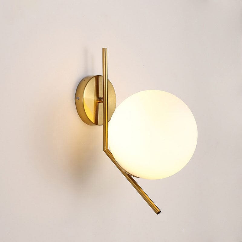 LyraOrb Nordic Wall Lamp With Timeless Circular Form
