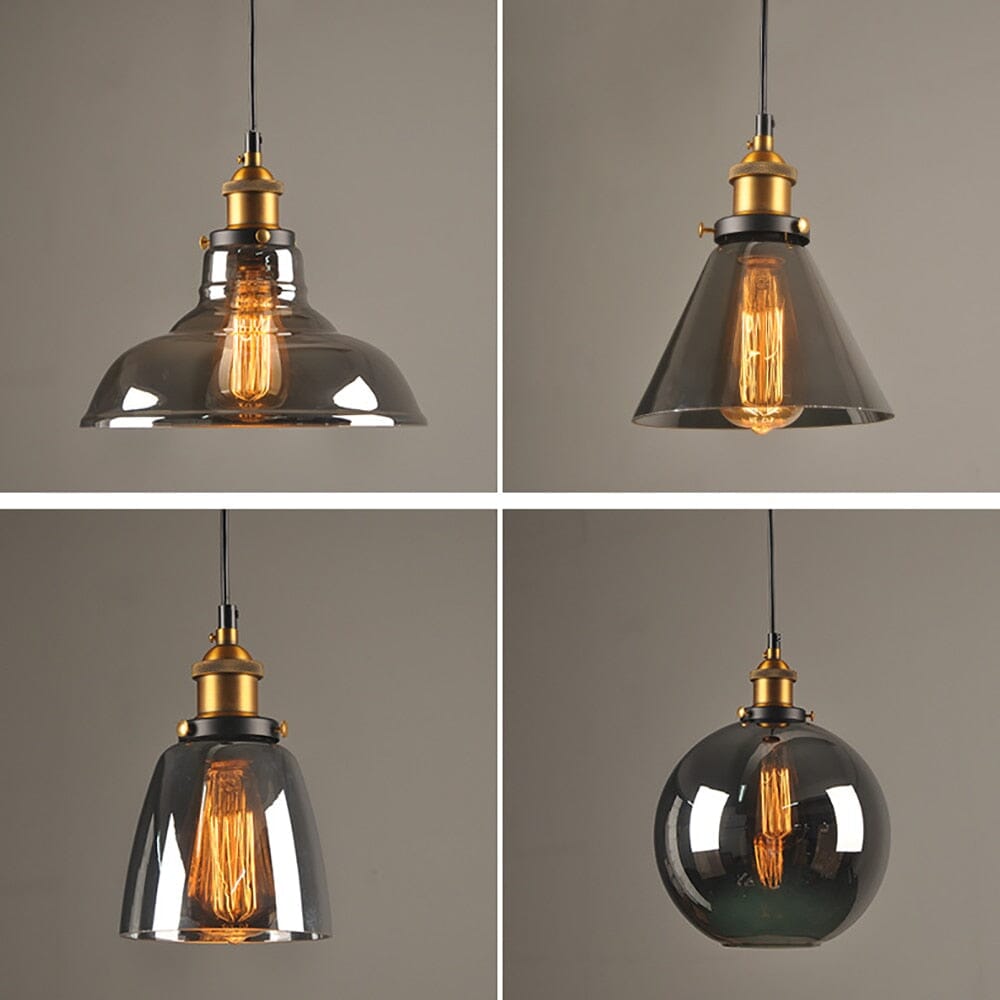 Handcrafted European Pendant Lamps In Nordic Vintage Loft Style