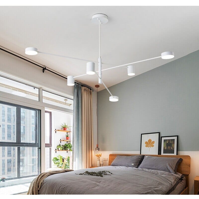 NovaLume Pendant Light In Black, Gold, Or White With LED Dimming