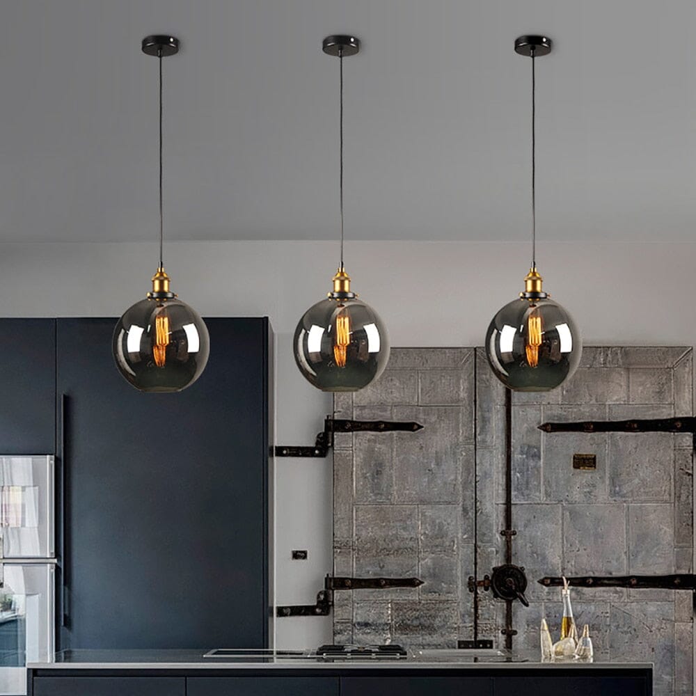 Handcrafted European Pendant Lamps In Nordic Vintage Loft Style