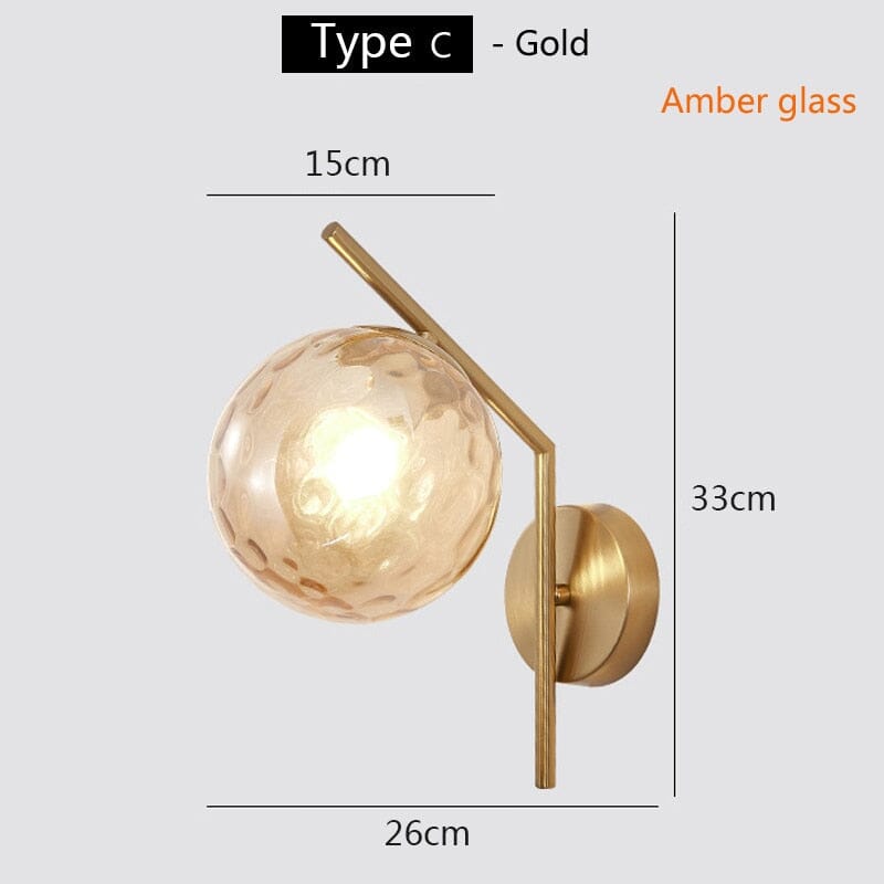 LyraOrb Nordic Wall Lamp With Timeless Circular Form