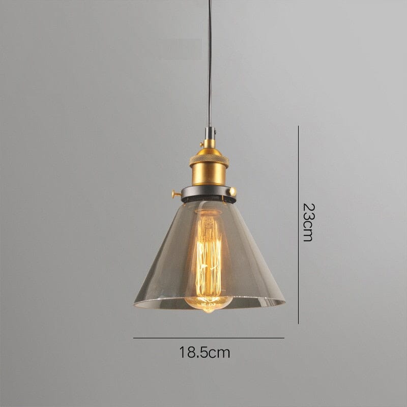 Handcrafted European Pendant Lamps In Nordic Vintage Loft Style