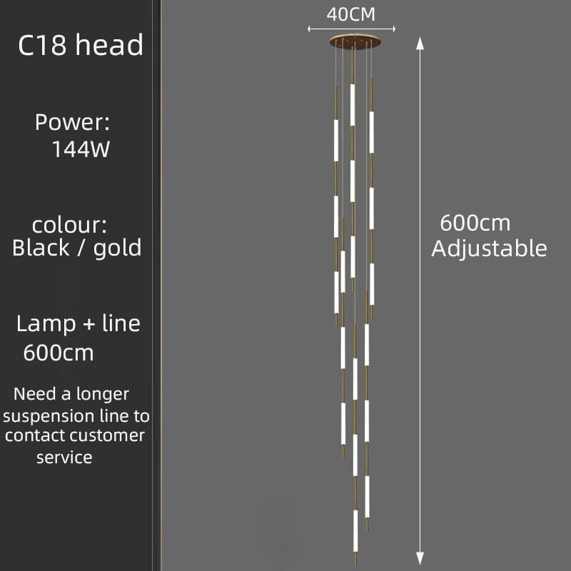 Marcelli Branch Lysekrone