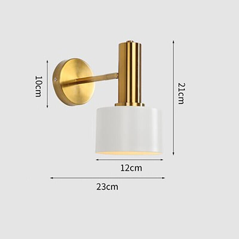 Novae Wall Lamps Modern LED Fixtures In Gold And Black