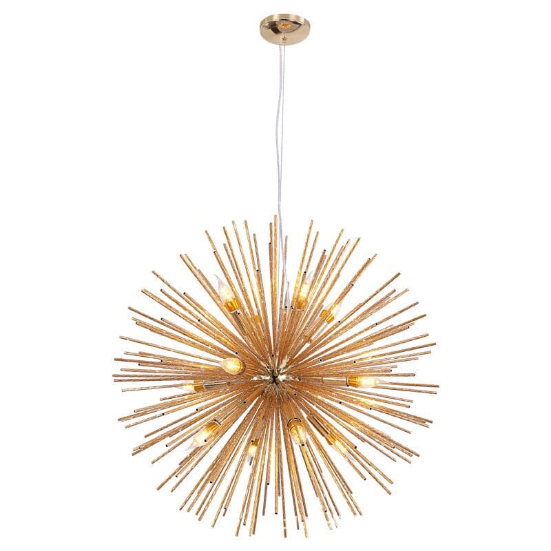 VeroLux Postmodern Firework Chandelier With Dynamic Light Play For Living Rooms