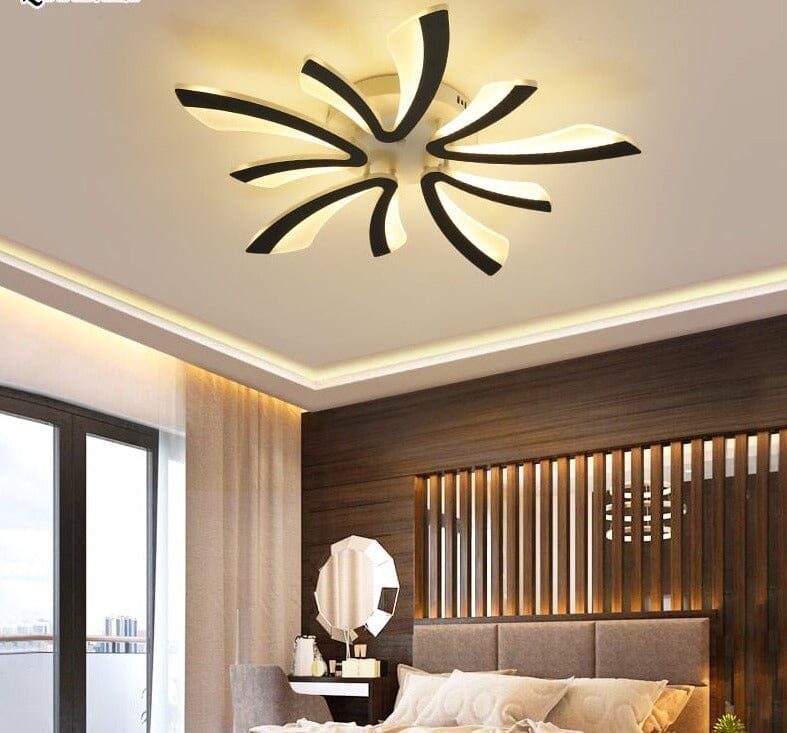 Novae Spiral LED Ceiling Light Geometric Modern Design