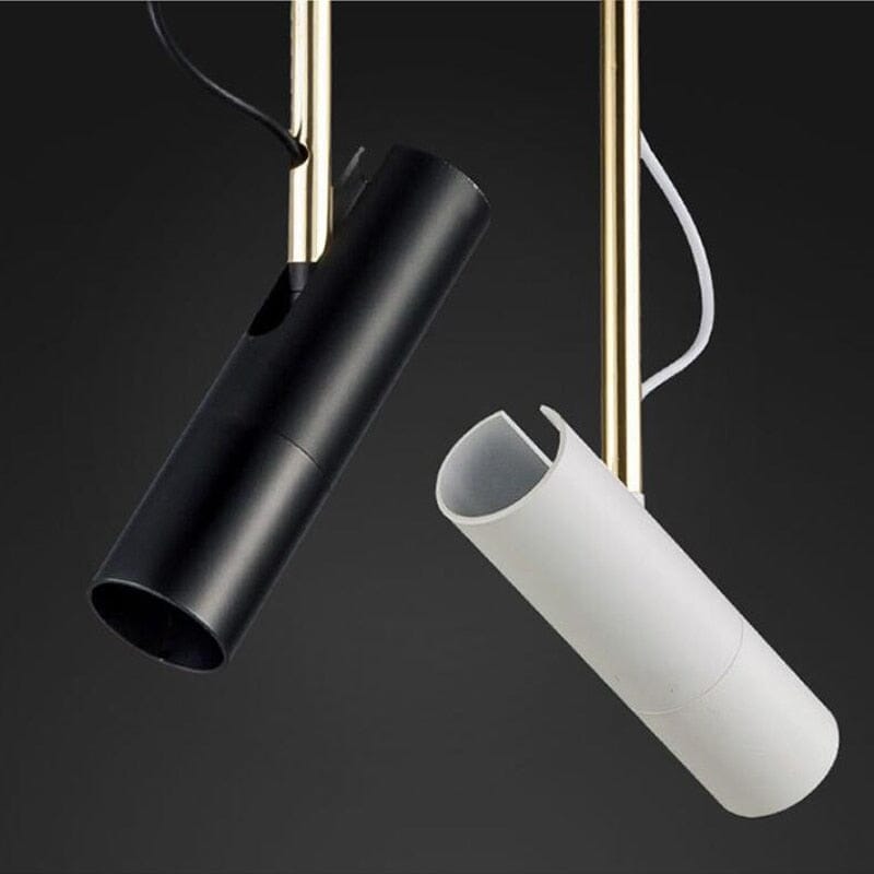 Rivato Studio Adjustable Pendant Spotlight Brushed Stainless