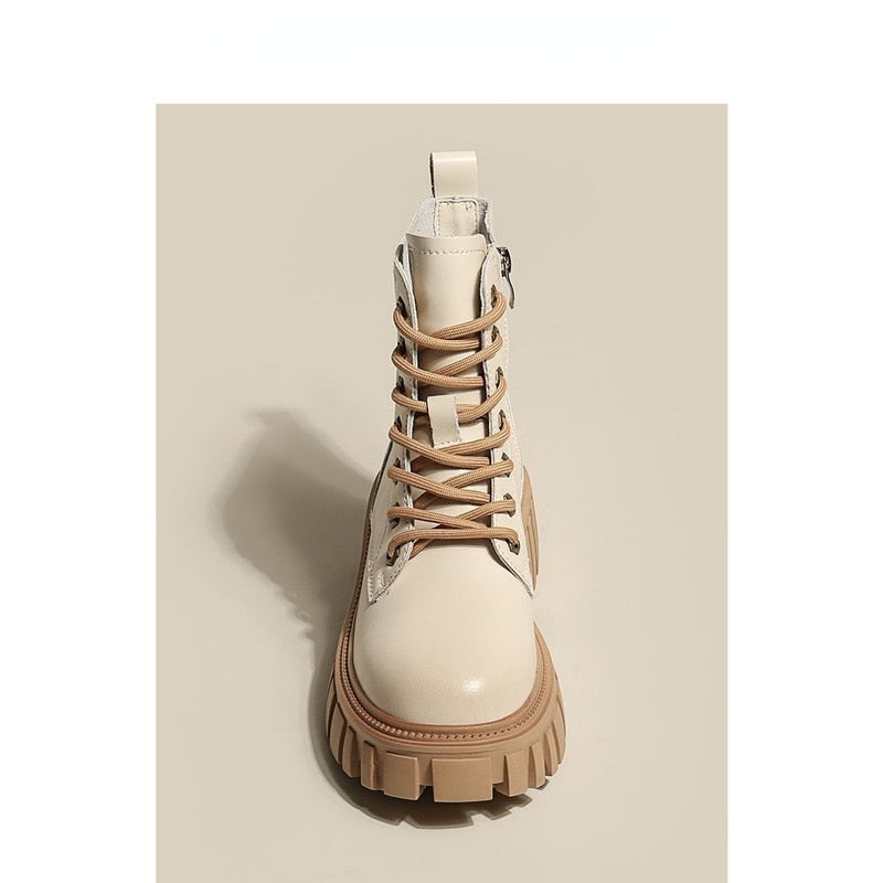 Boty inspirované Martensem | Platformové boty s ortopedickou podrážkou