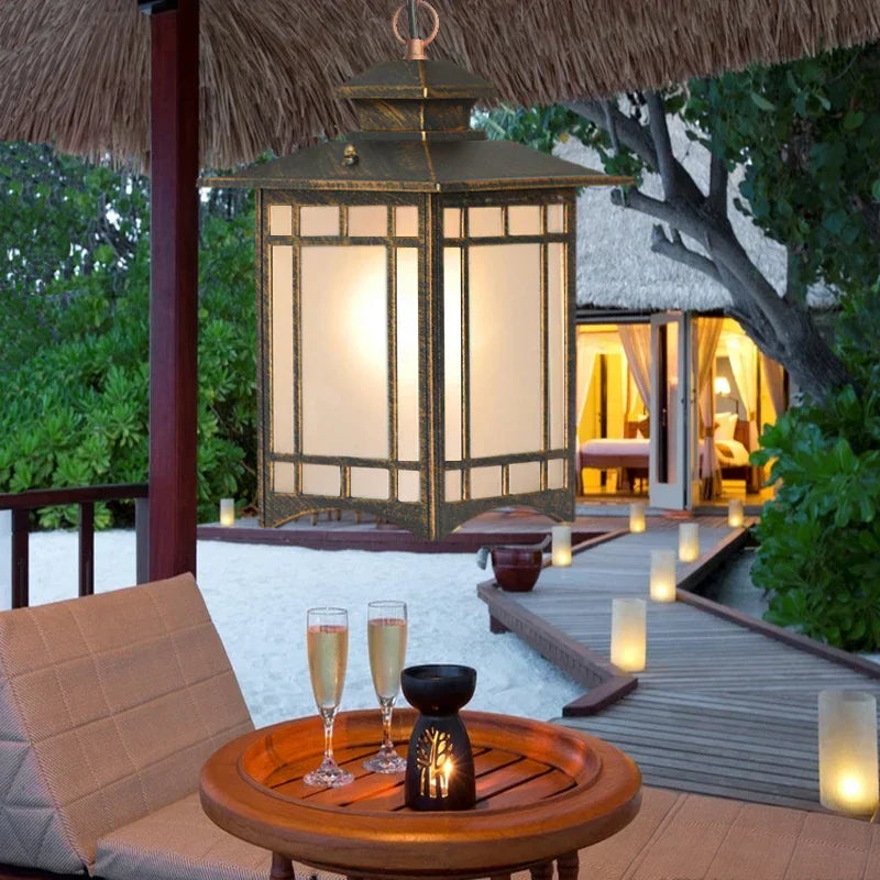 Frostline Nordic Inspired Industrial Outdoor LED Lamps for Patios