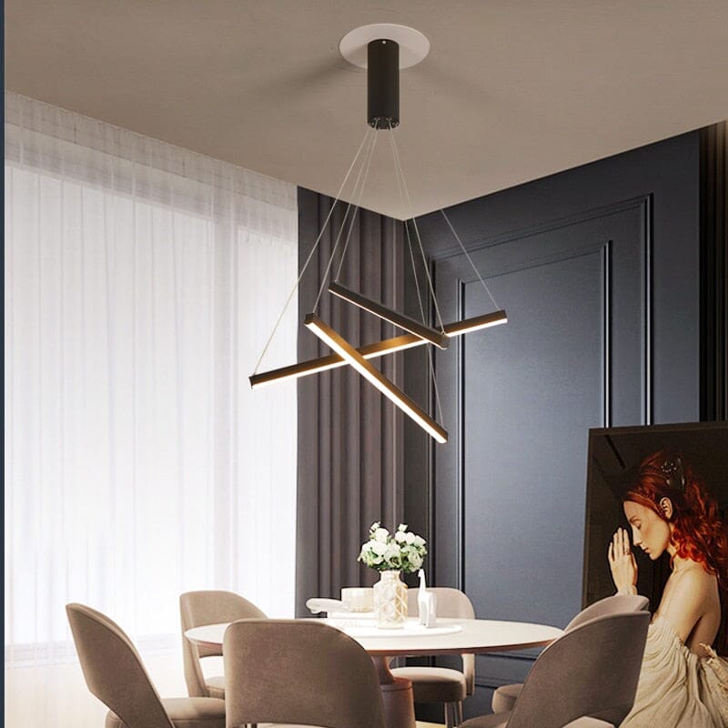 Alvora | Contemporary Duplex Chandelier