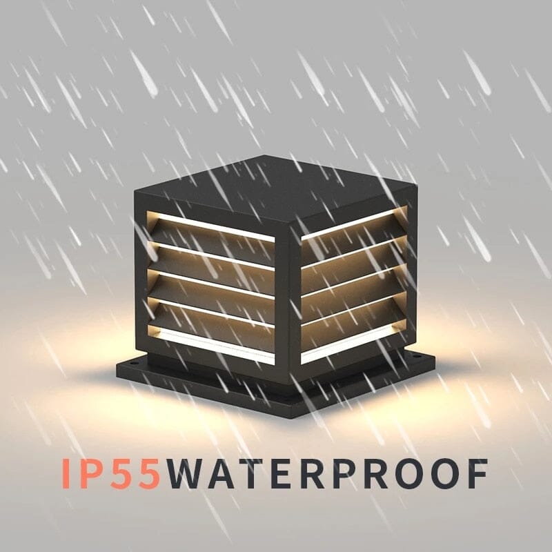 Solara Courtyard Post Light | Weatherproof Outdoor Lamp