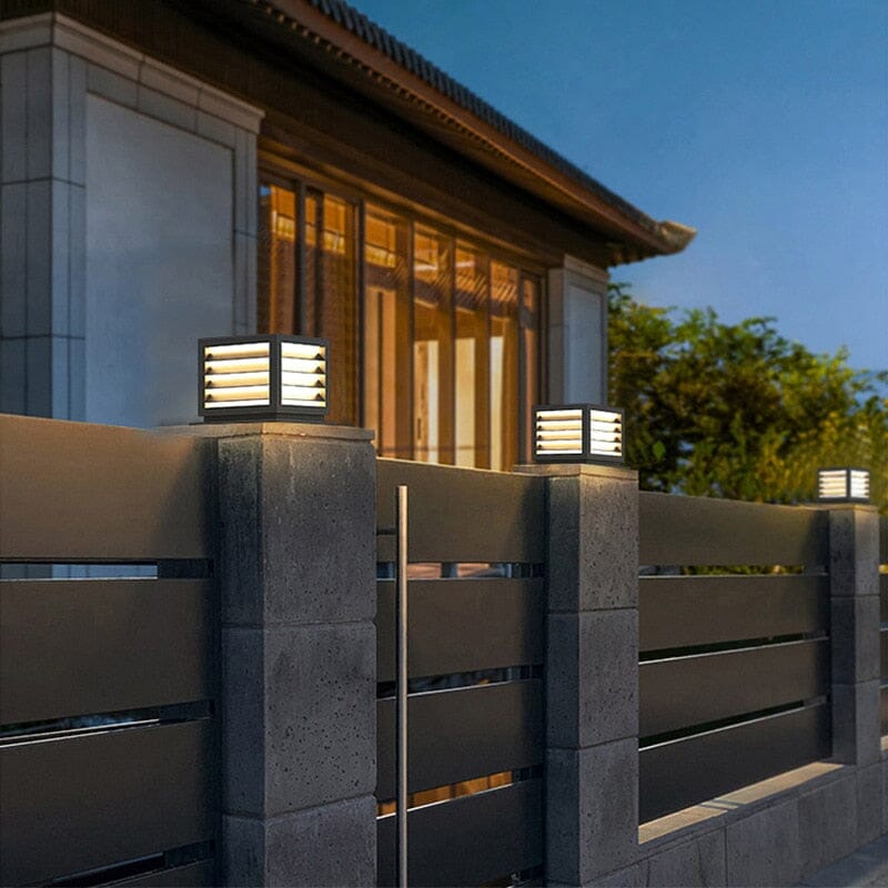 Solara Courtyard Post Light | Weatherproof Outdoor Lamp