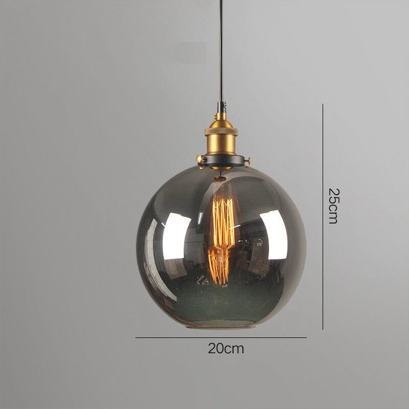 Handcrafted European Pendant Lamps In Nordic Vintage Loft Style