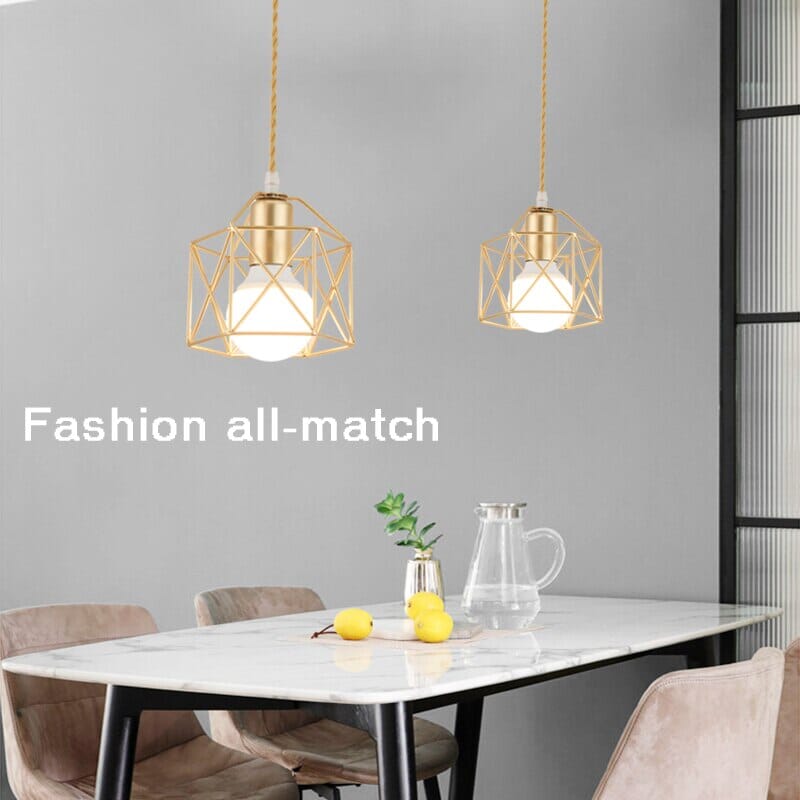 Velori Retro Pendant Light With Iron Finish For Any Room