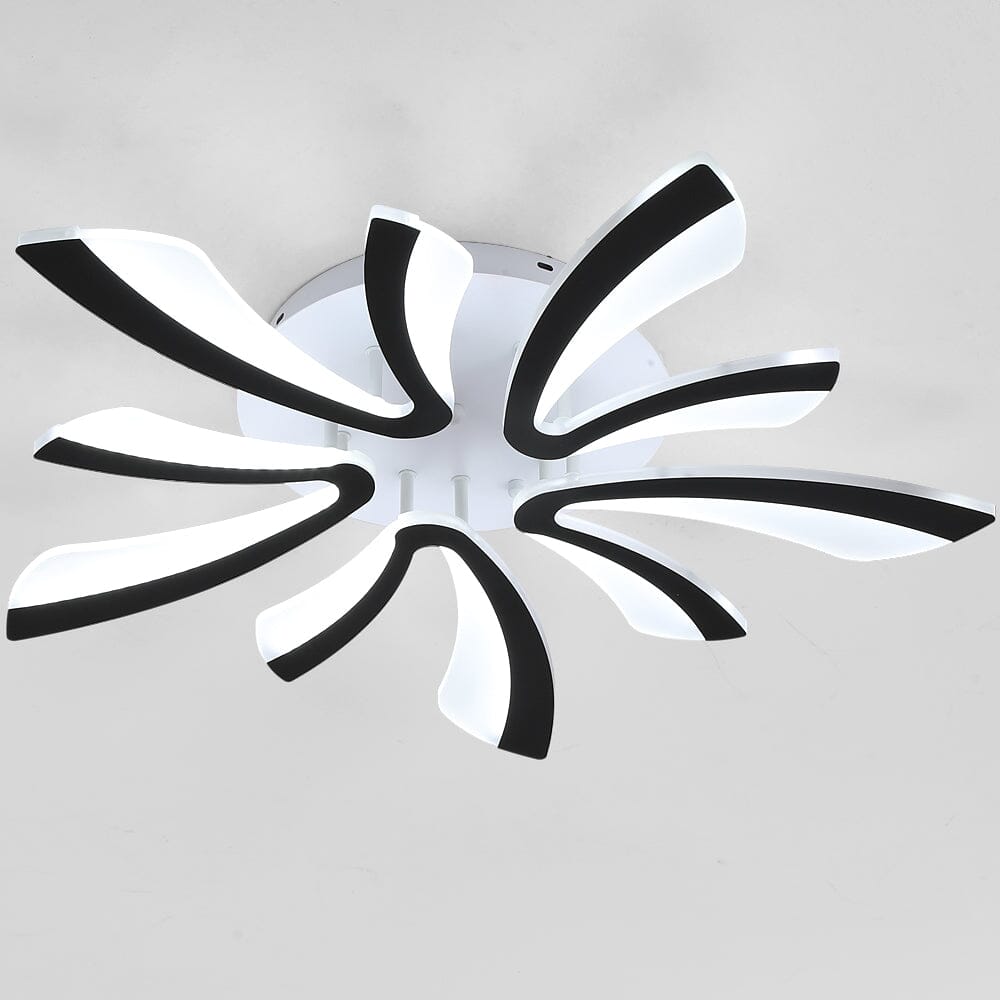 Novae Spiral LED Ceiling Light Geometric Modern Design