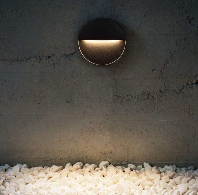 NovaStride Round Outdoor Step Light Waterproof for Pathways and Steps