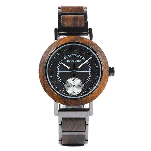 Noah - Luxury Wooden Men's Watch | Waterproof Quartz Timepiece
