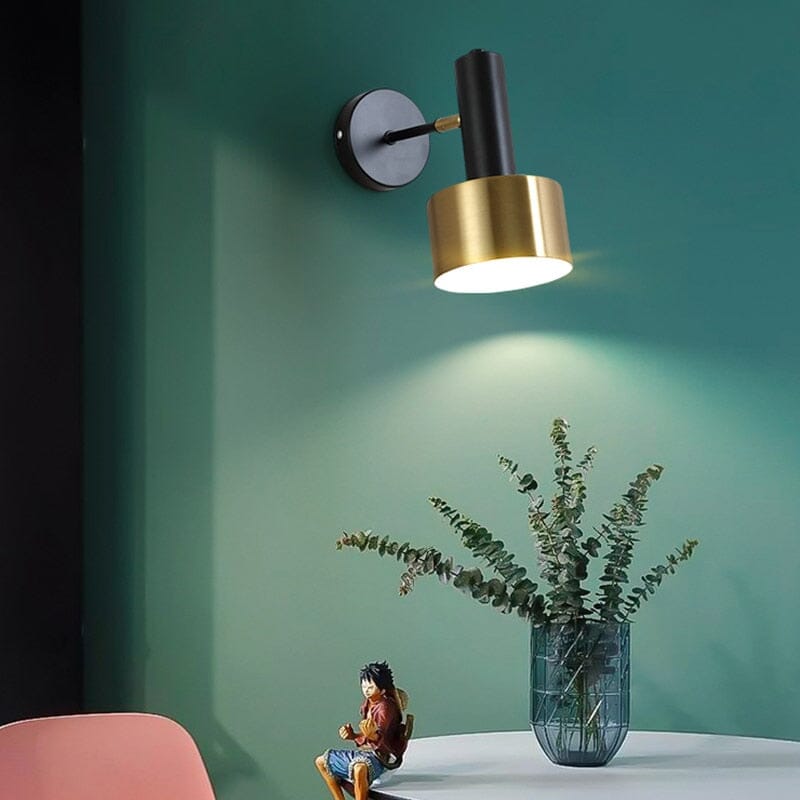 Novae Wall Lamps Modern LED Fixtures In Gold And Black