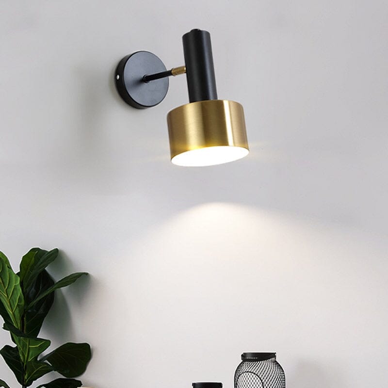Novae Wall Lamps Modern LED Fixtures In Gold And Black