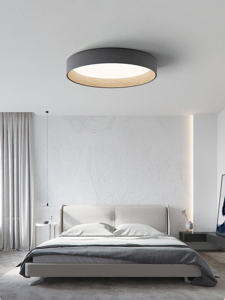 NovaLume Woodgrain Ambient Flush Mount Ceiling Lights