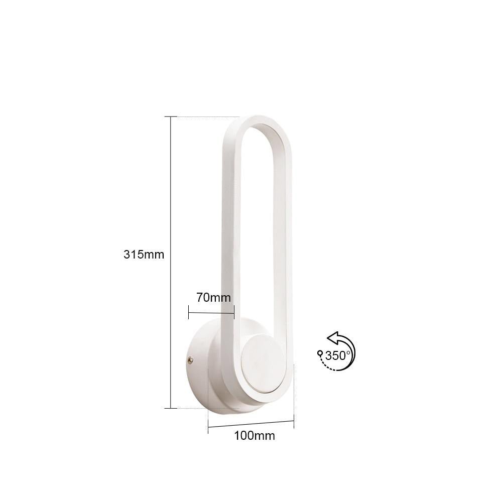 Nordic Modern Shaped Wall Lamp