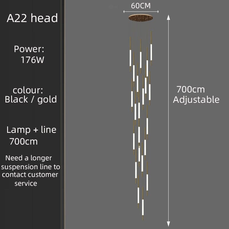 Marcelli Branch Lysekrone