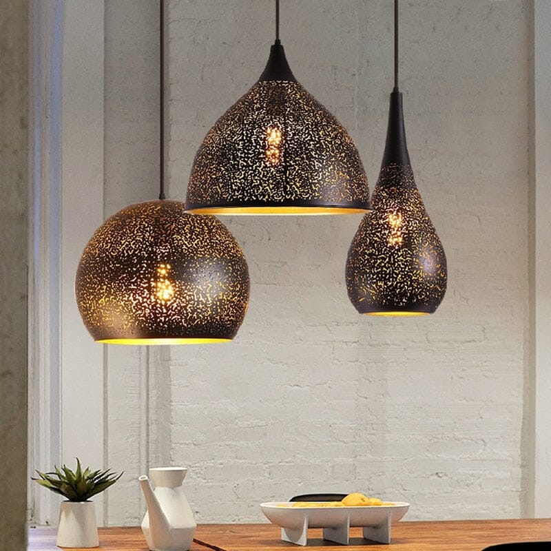 Aurea Noor Moroccan Mosque Pendant Lamp for Warm Ambient Lighting
